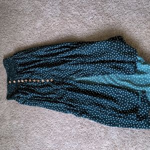 Woman's long flowy skirt